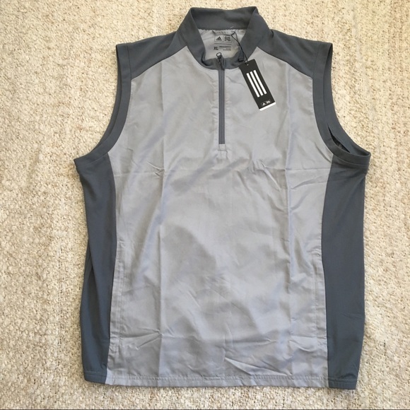 adidas | Jackets \u0026 Coats | Adidas Club Wind Vest Stone Xl Nwt | Poshmark